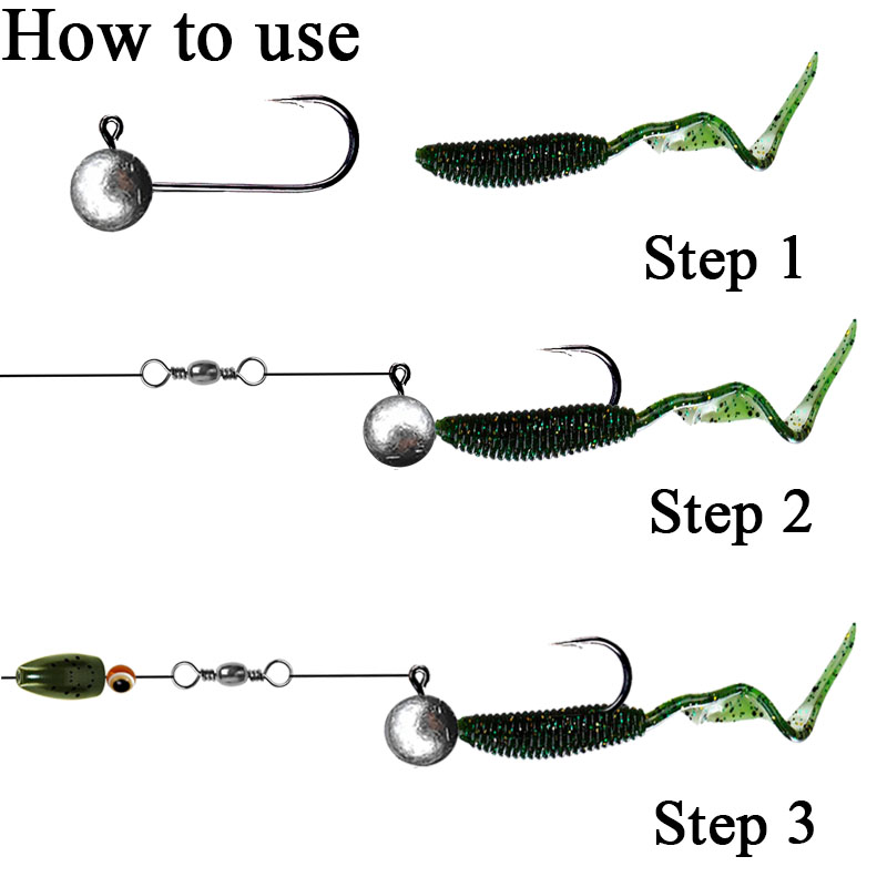 10pcs/lot Jig Head Fishing Hoo - Fishing Hook Barbless recension och pris