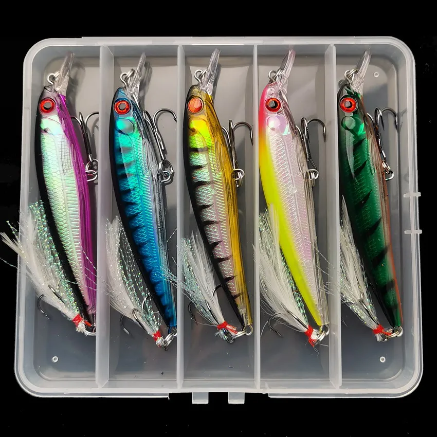 Laser 3D Eyes Bionic Minnow Fi - Fishing Hook Box recension och pris