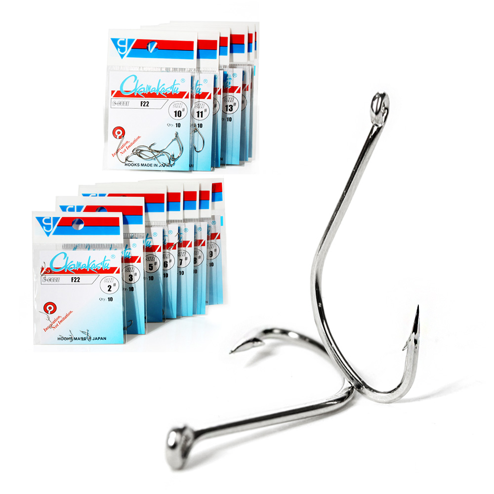 Ckamakastu F22 White Saltwater - Fishing Hook Barbless recension och pris
